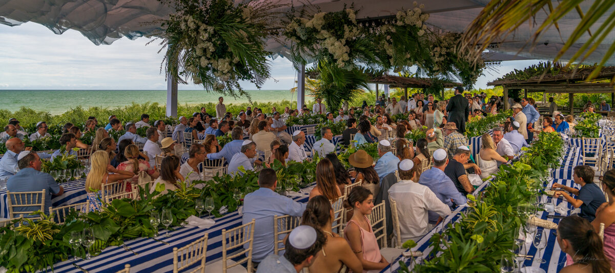 Celebration during the wedding week in Trancoso — photograph by Lawrence Leyderman