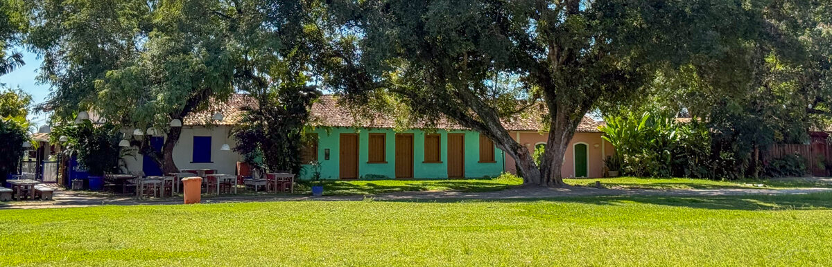 The village of Trancoso, Bahia — photograph by Lawrence Leyderman