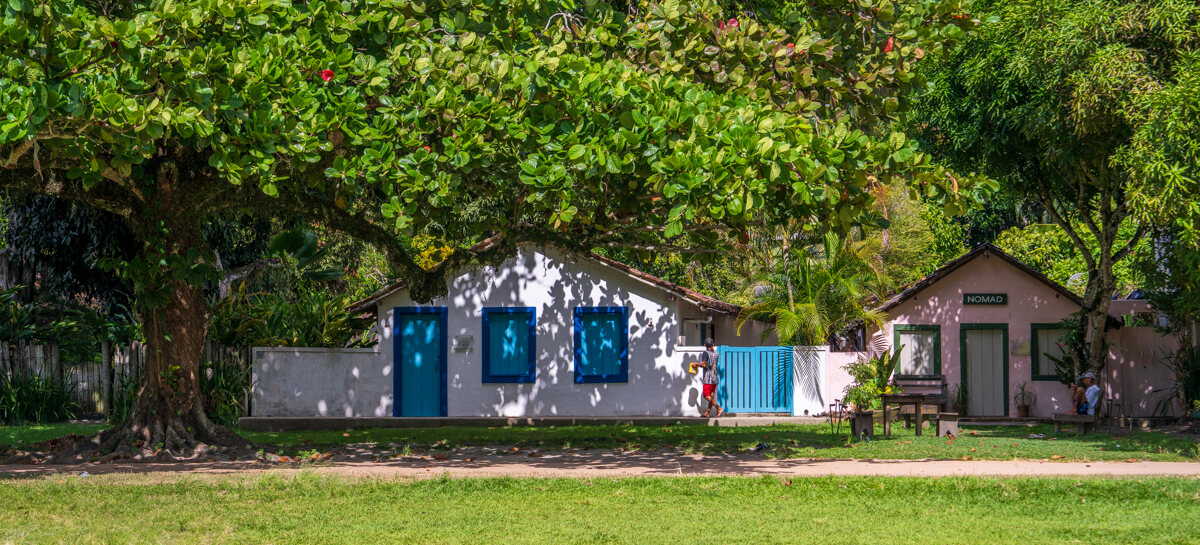 The village of Trancoso, Bahia — photograph by Lawrence Leyderman