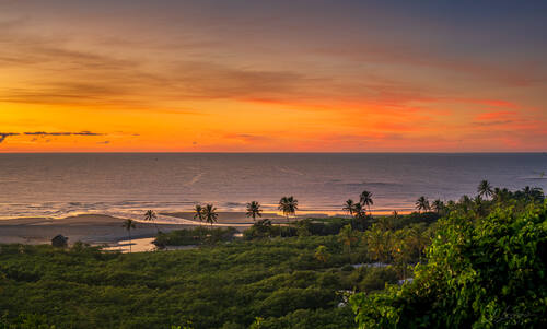 The village of Trancoso, Bahia — photograph by Lawrence Leyderman
