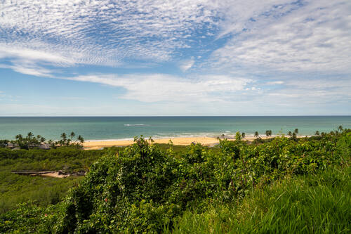 The village of Trancoso, Bahia — photograph by Lawrence Leyderman