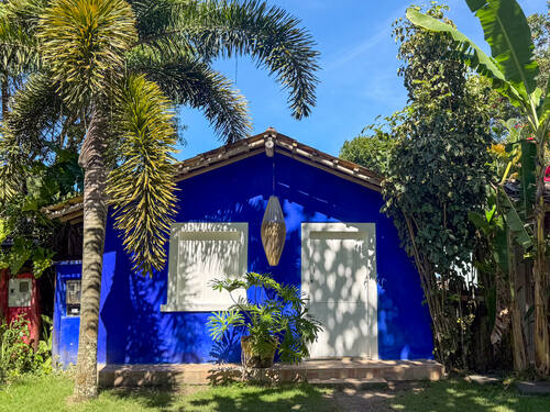 The village of Trancoso, Bahia — photograph by Lawrence Leyderman