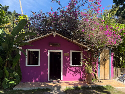 The village of Trancoso, Bahia — photograph by Lawrence Leyderman