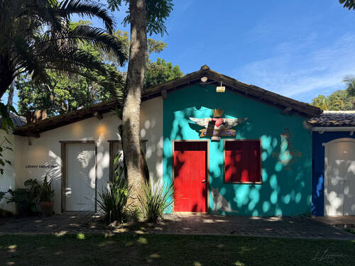 The village of Trancoso, Bahia — photograph by Lawrence Leyderman