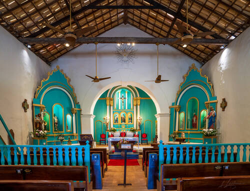 The village of Trancoso, Bahia — photograph by Lawrence Leyderman